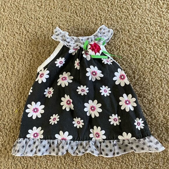 Infant Baby Girl Flower Sun Dress - Picture 1 of 3